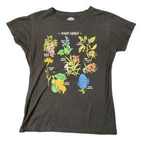 Boredwalk Fleur Fatale Toxic Botanical Women's Shirt L/XL